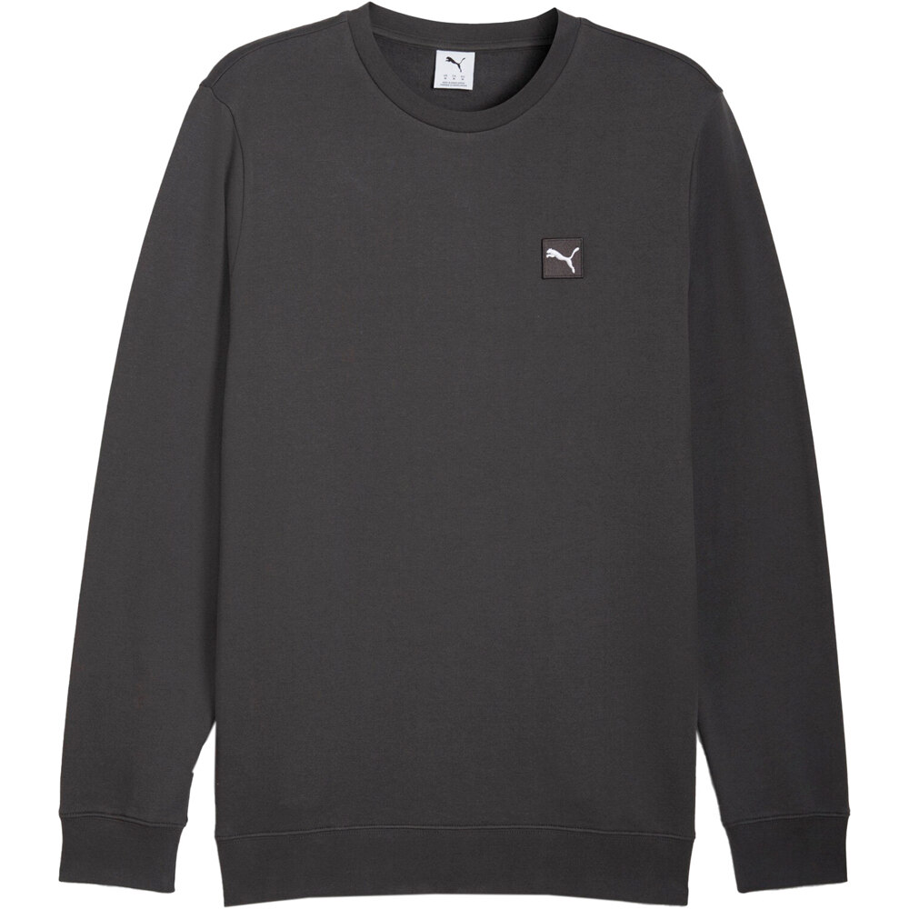 Puma sudadera hombre ESS ELEVATED Crew FL vista frontal