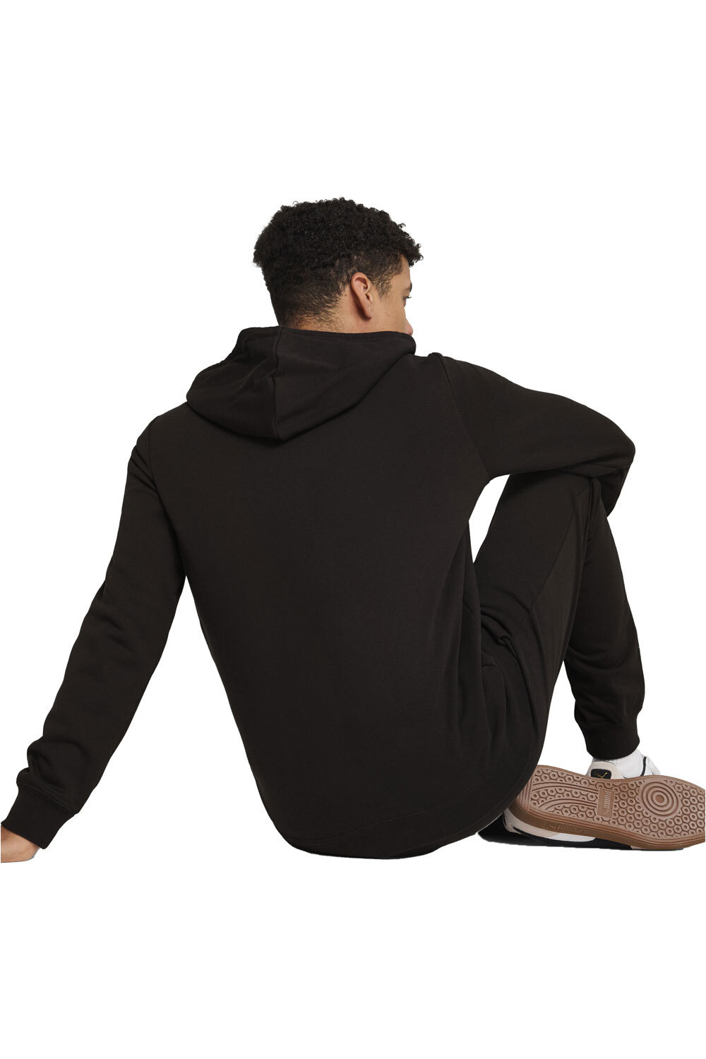 Puma sudadera hombre ESS No. 1 Logo Full-Zip Hoodie TR vista trasera