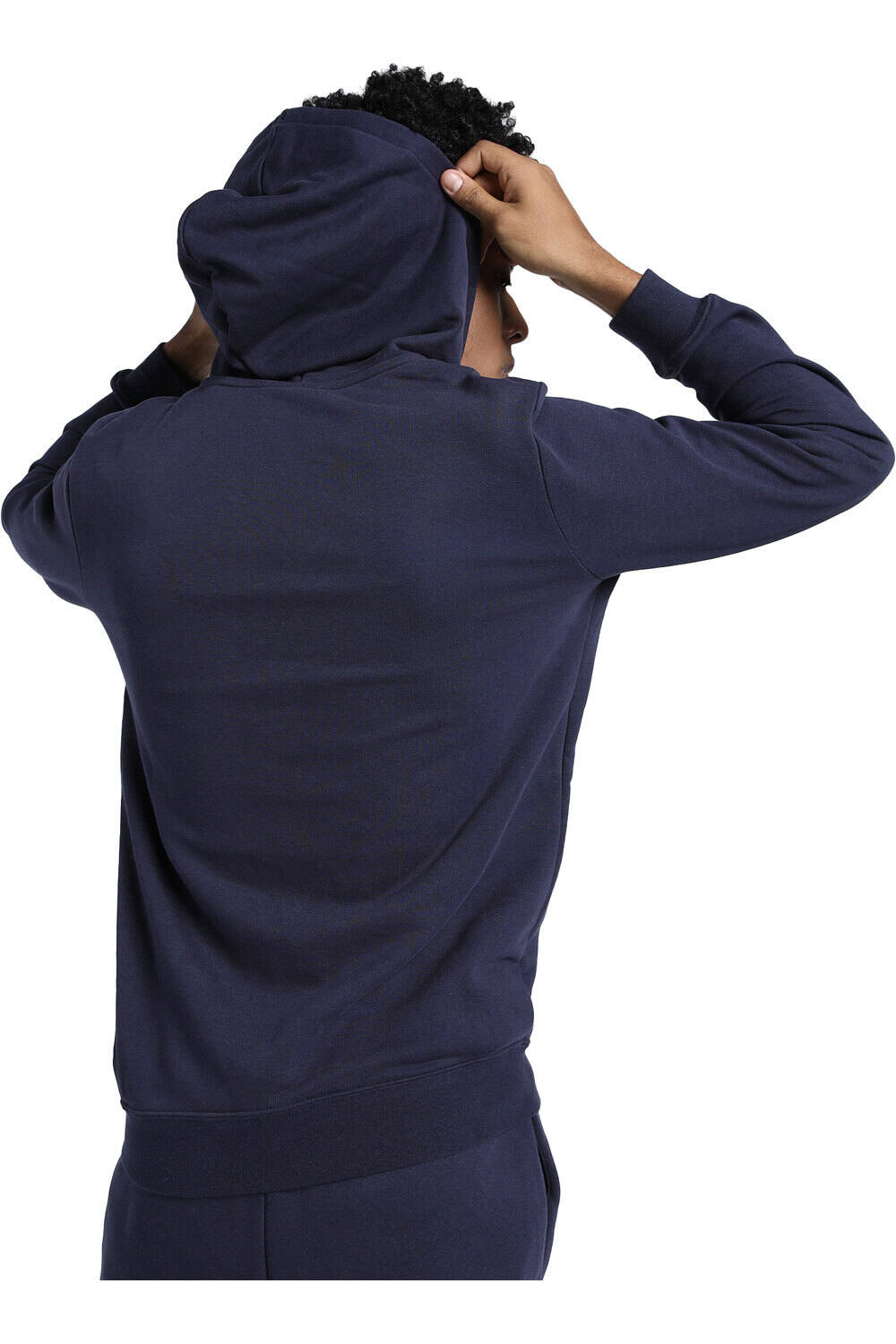 Puma sudadera hombre ESS No. 1 Logo Full-Zip Hoodie TR vista trasera