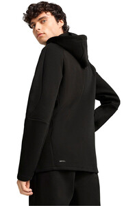 Puma sudadera hombre EVOSTRIPE Full-Zip H vista trasera