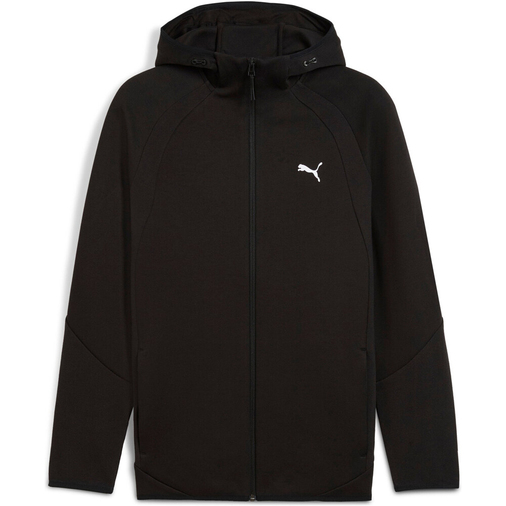 Puma sudadera hombre EVOSTRIPE FZ Hoodie vista detalle
