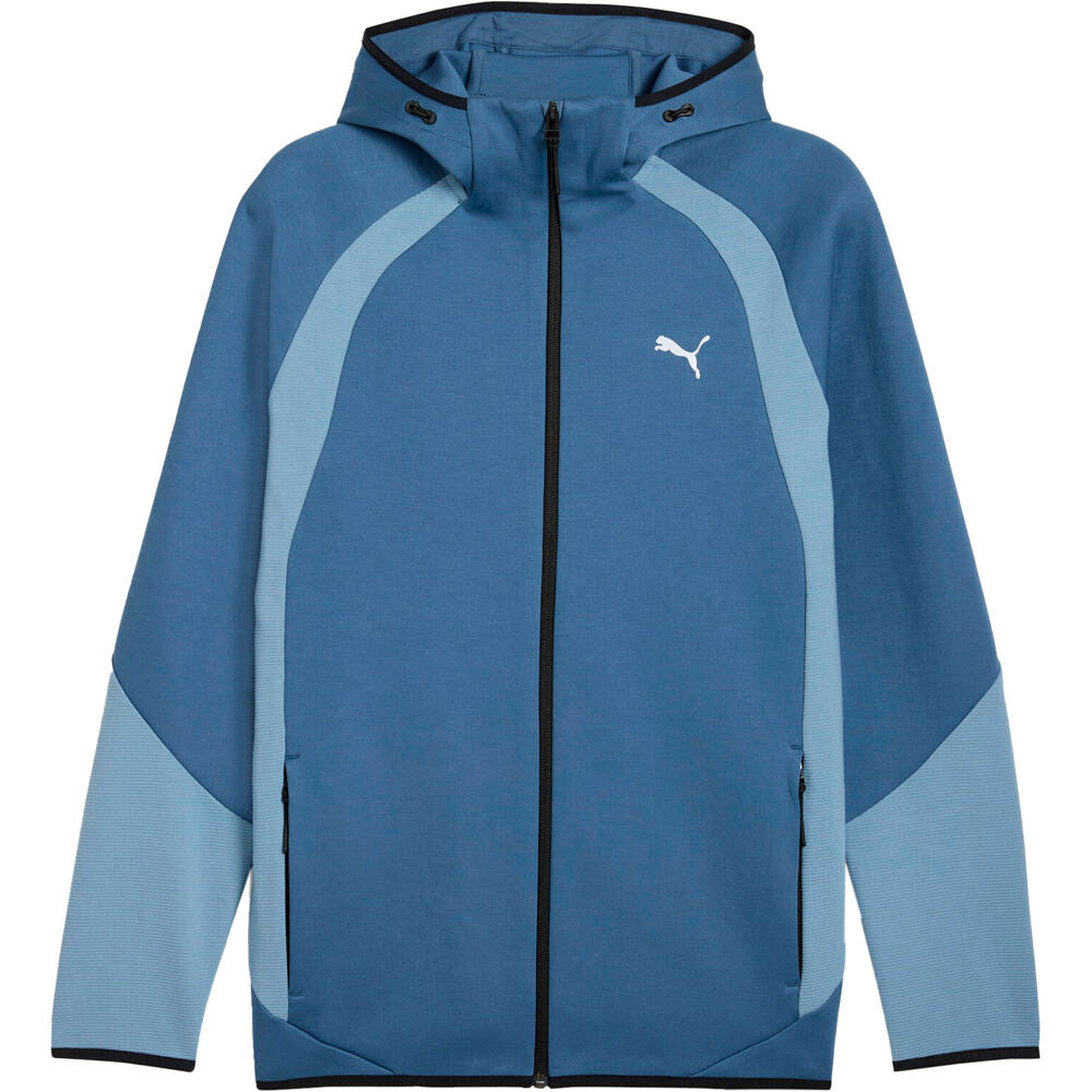 Puma sudadera hombre EVOSTRIPE FZ Hoodie vista detalle