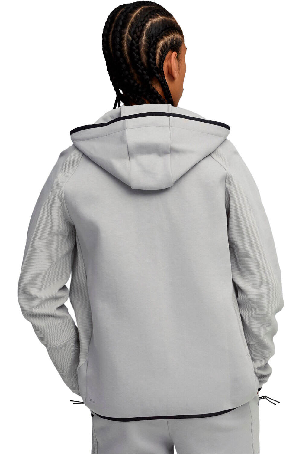 Puma sudadera hombre EVOSTRIPE FZ Hoodie vista trasera