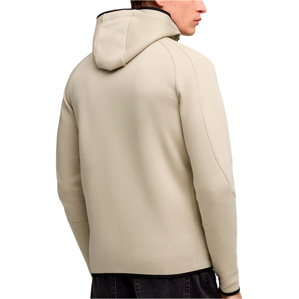 Puma sudadera hombre EVOSTRIPE FZ Hoodie vista trasera