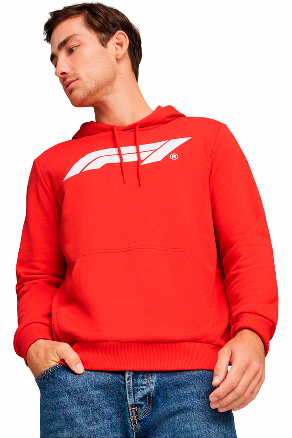Puma sudadera hombre F1 ESS Logo Hoodie vista frontal