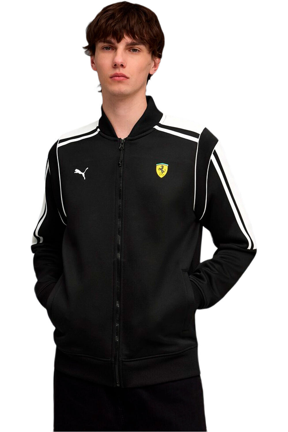 Puma sudadera hombre Ferrari MT7 Track Jk vista frontal