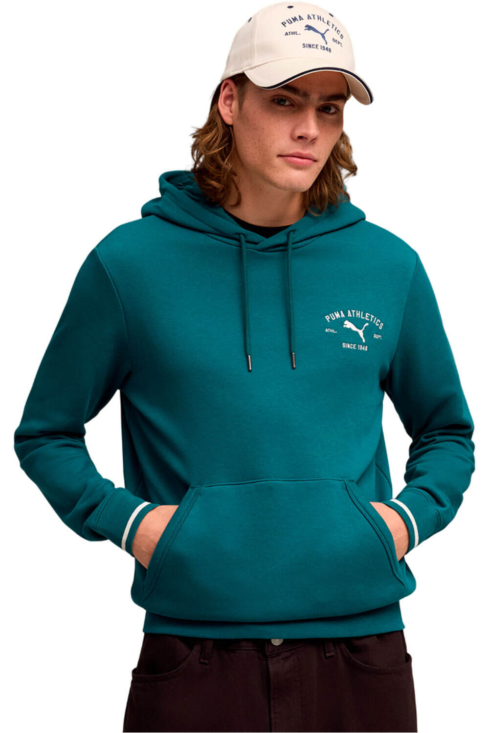 Puma sudadera hombre PUMA CLASS Graphic H vista frontal