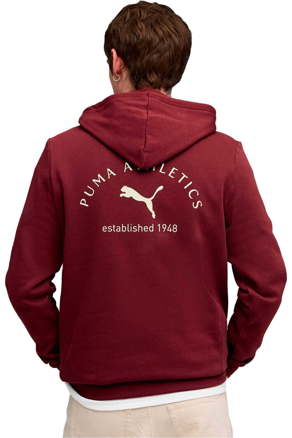 Puma sudadera hombre PUMA CLASS Graphic H vista trasera