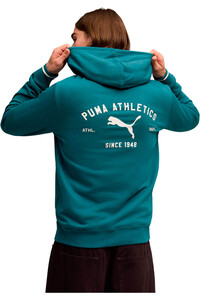 Puma sudadera hombre PUMA CLASS Graphic H vista trasera