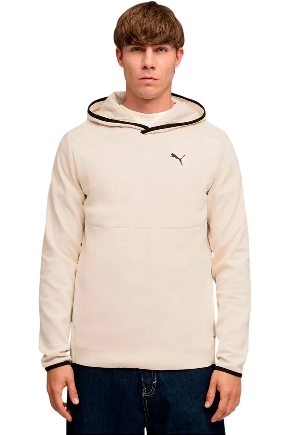 Puma sudadera hombre PUMATECH Hoodie DK vista frontal