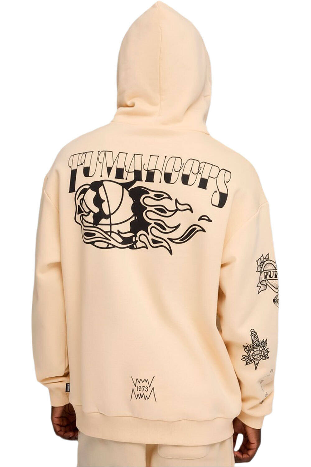 Puma sudadera hombre Swish N' Ink Hoodie vista trasera