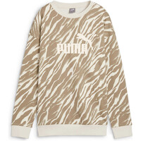Puma sudadera mujer ESS+ ANIMAL AOP Crew 03