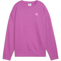 Puma sudadera mujer ESS ELEVATED Comfort Crew TR vista detalle
