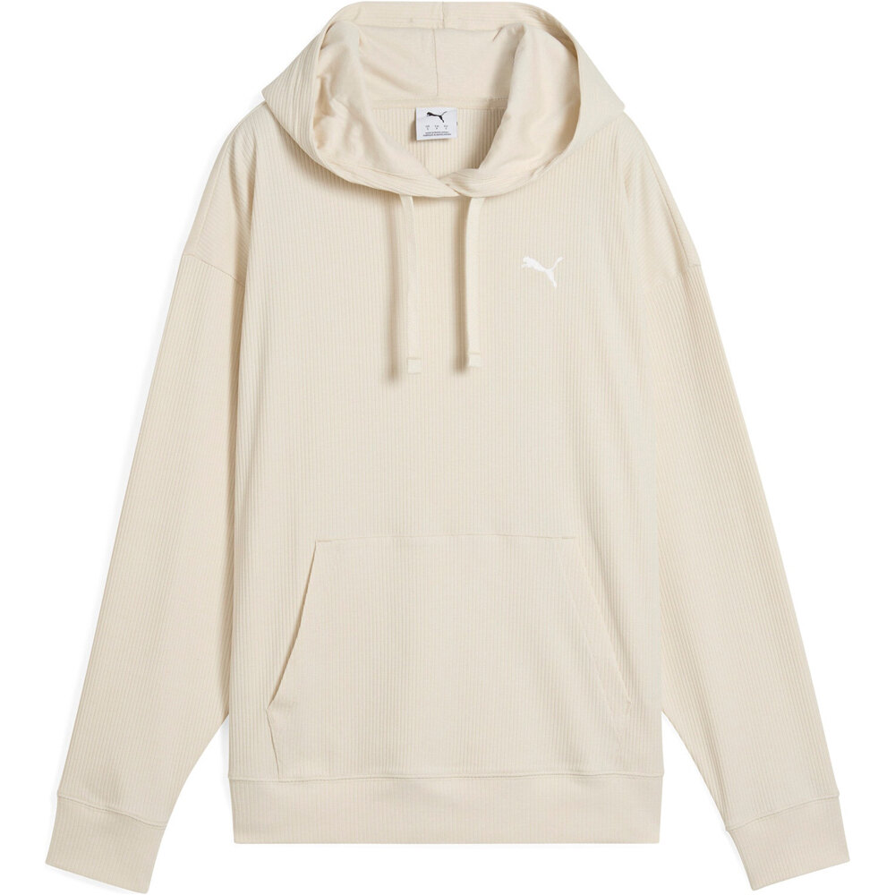 Puma sudadera mujer ESS ELEVATED Comfort Rib Hoodie 03