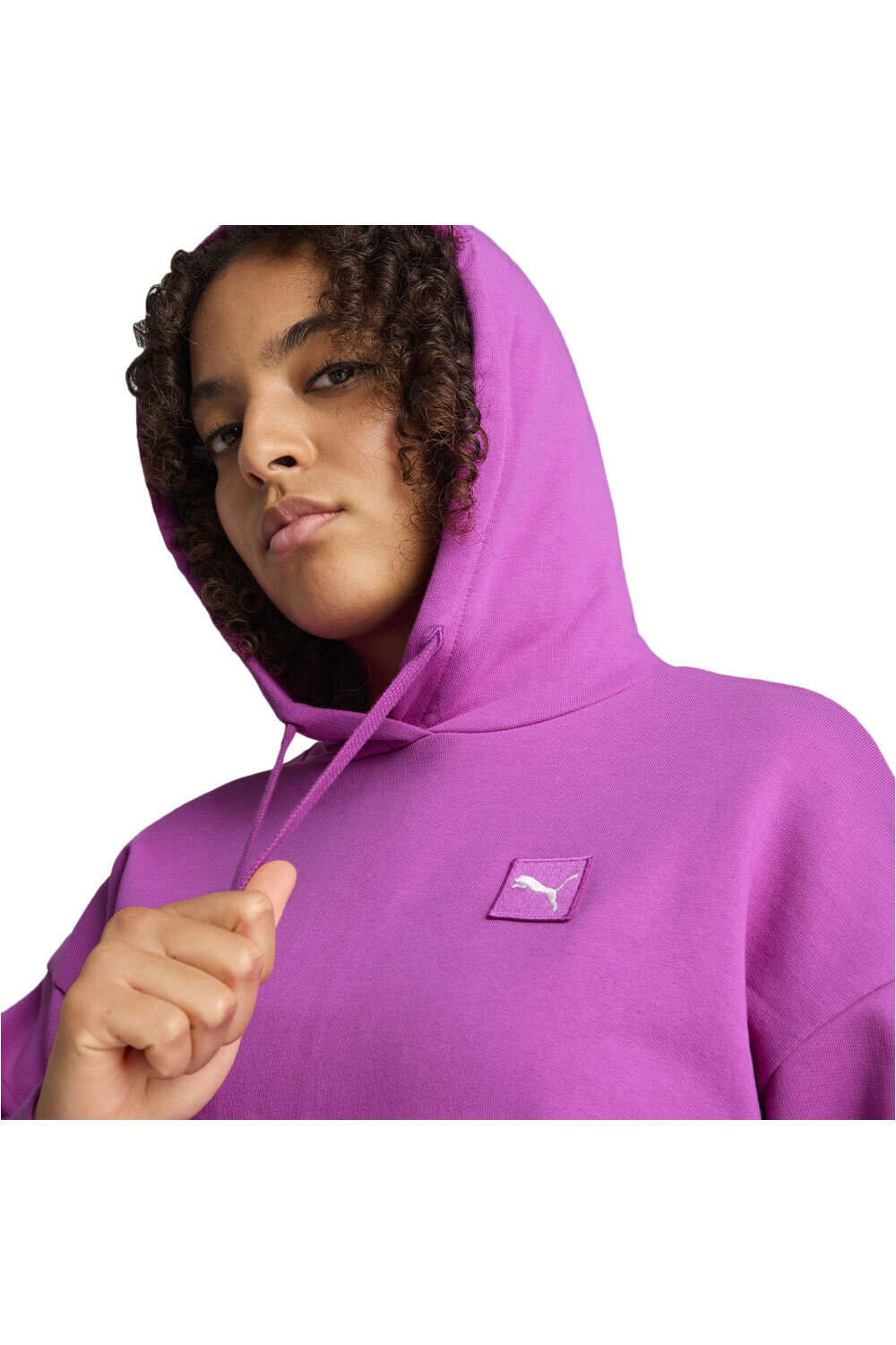Puma sudadera mujer ESS ELEVATED Comfort vista detalle