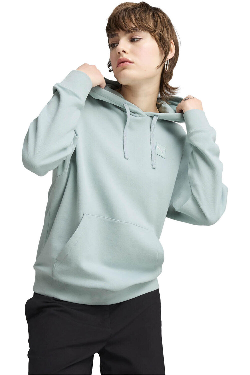 Puma sudadera mujer ESS ELEVATED Comfort vista frontal
