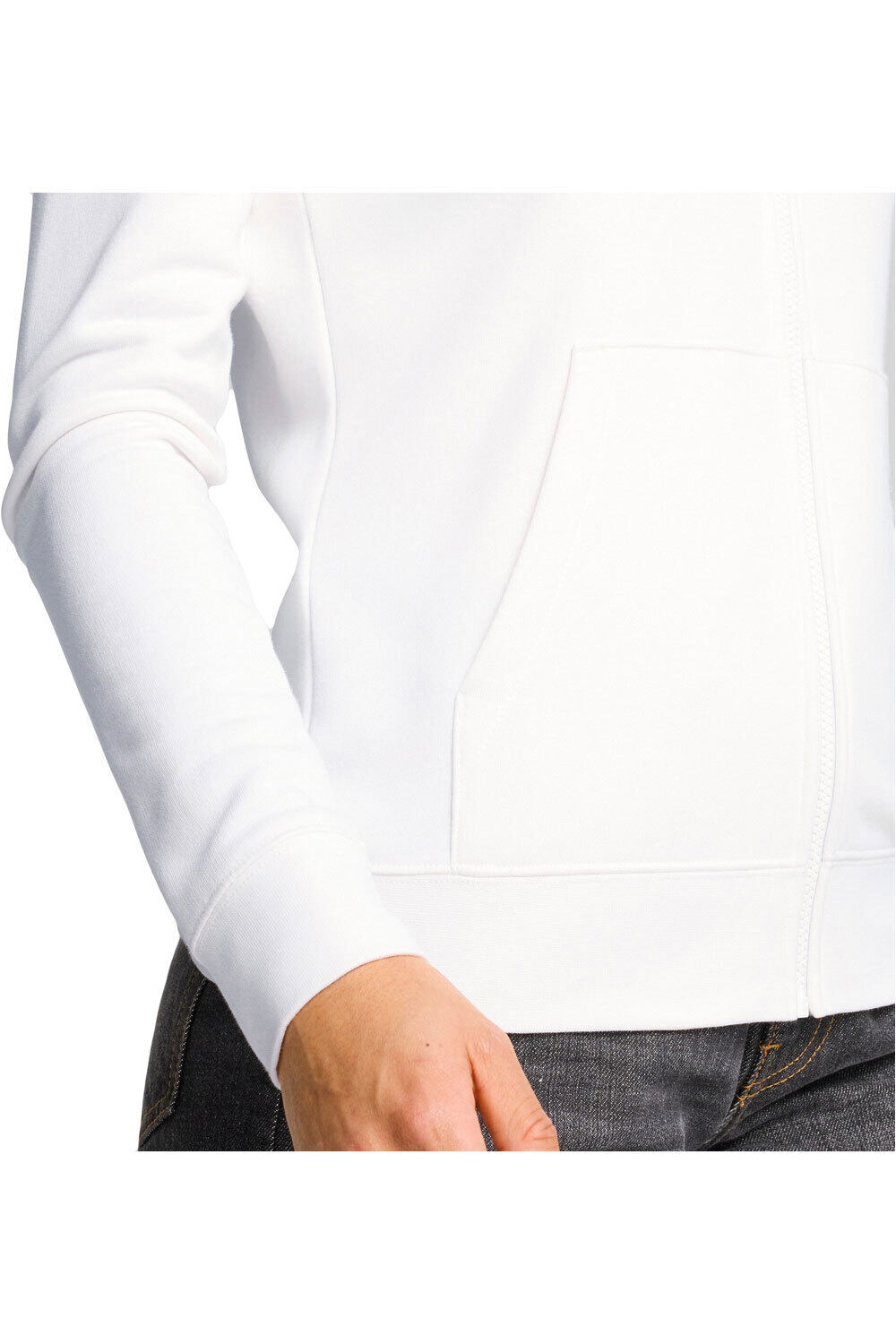 Puma sudadera mujer ESS Full-Zip Hoodie vista detalle