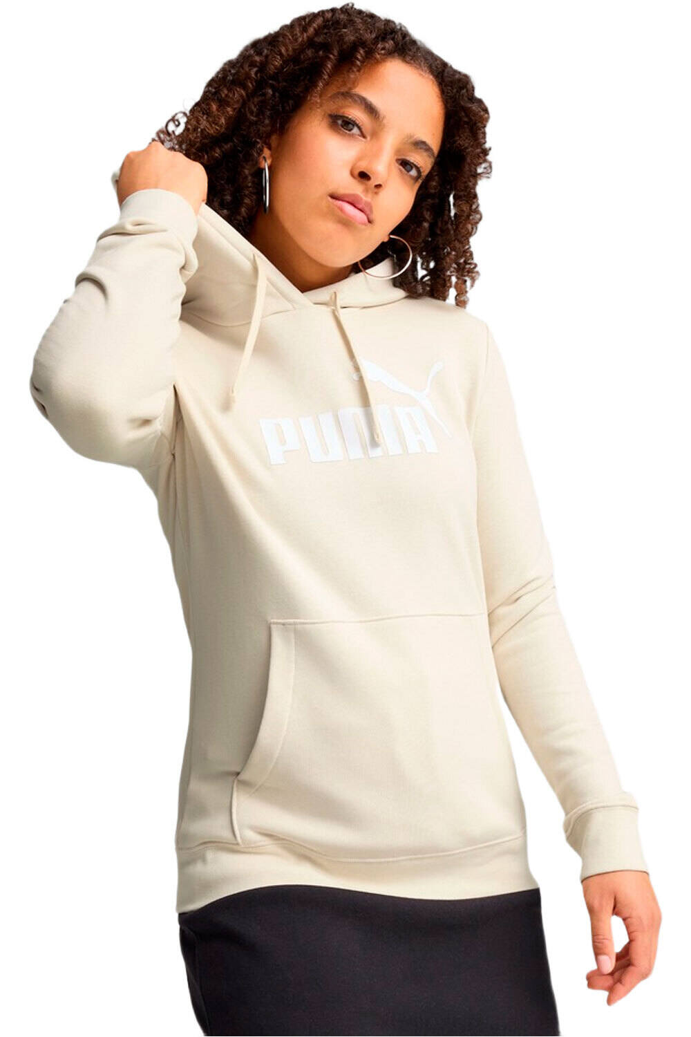 Puma sudadera mujer ESS No. 1 Logo Hoodi vista frontal