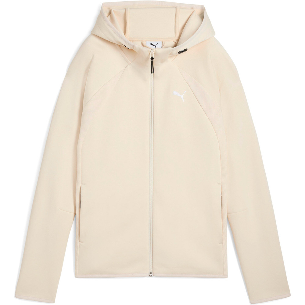 Puma sudadera mujer EVOSTRIPE Full-Zip H vista detalle