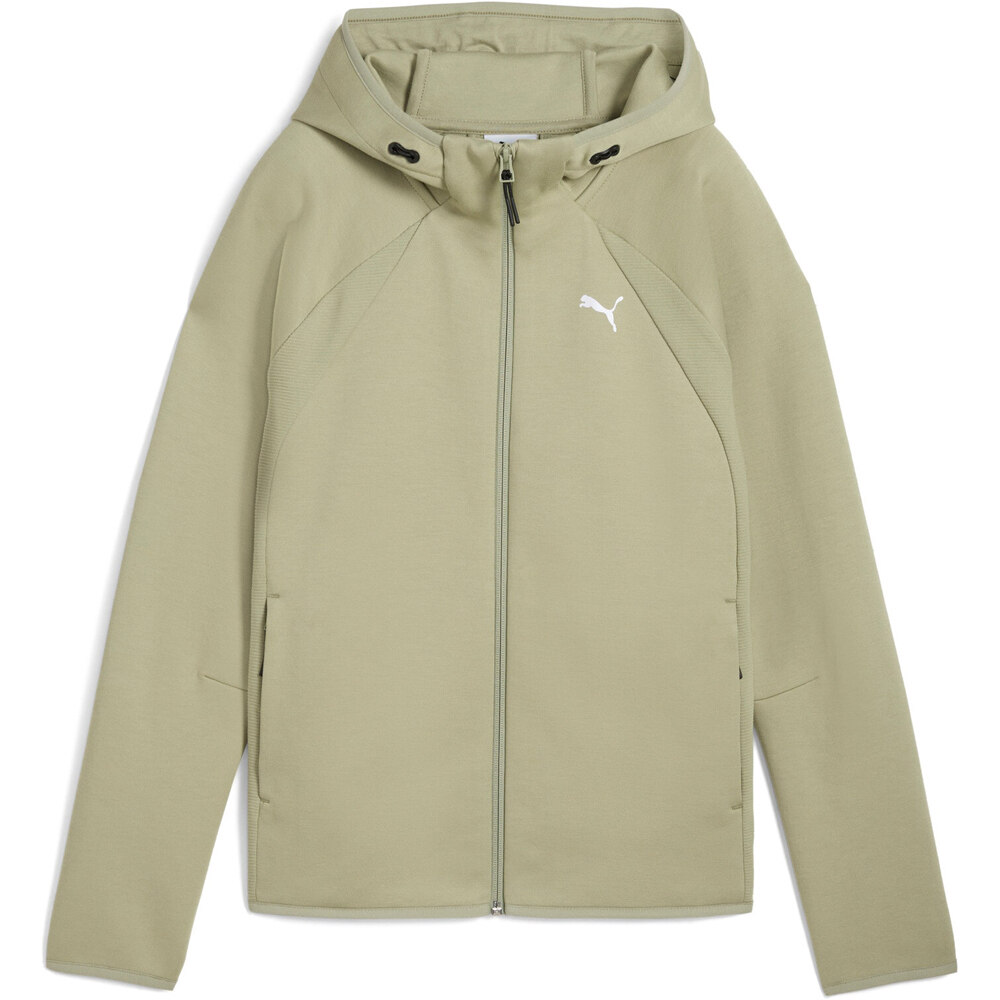 Puma sudadera mujer EVOSTRIPE Full-Zip H vista detalle