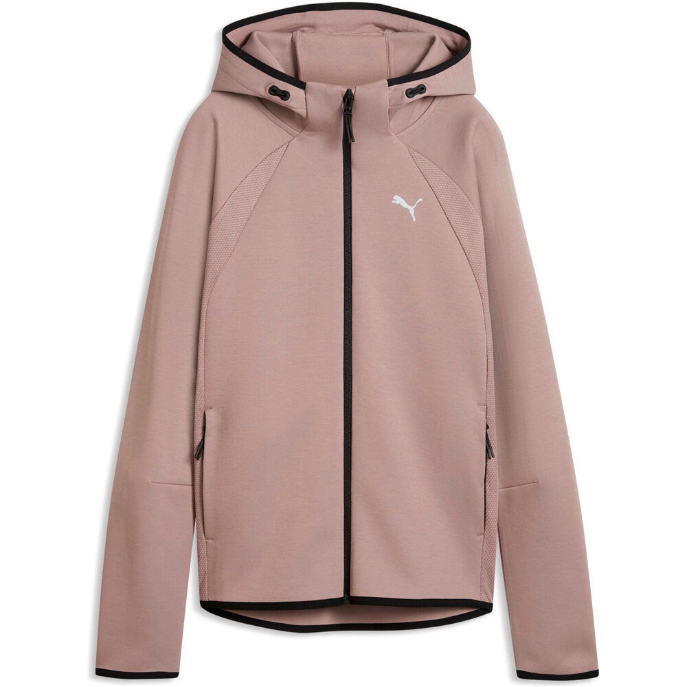 Puma sudadera mujer EVOSTRIPE Full-Zip H vista frontal