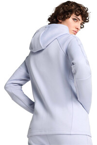 Puma sudadera mujer EVOSTRIPE Full-Zip H vista trasera