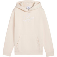 Puma sudadera niña X_ESS SCRIPT Hoodie FL vista detalle