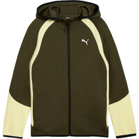 Puma sudadera niño EVOSTRIPE Full-Zip H vista detalle