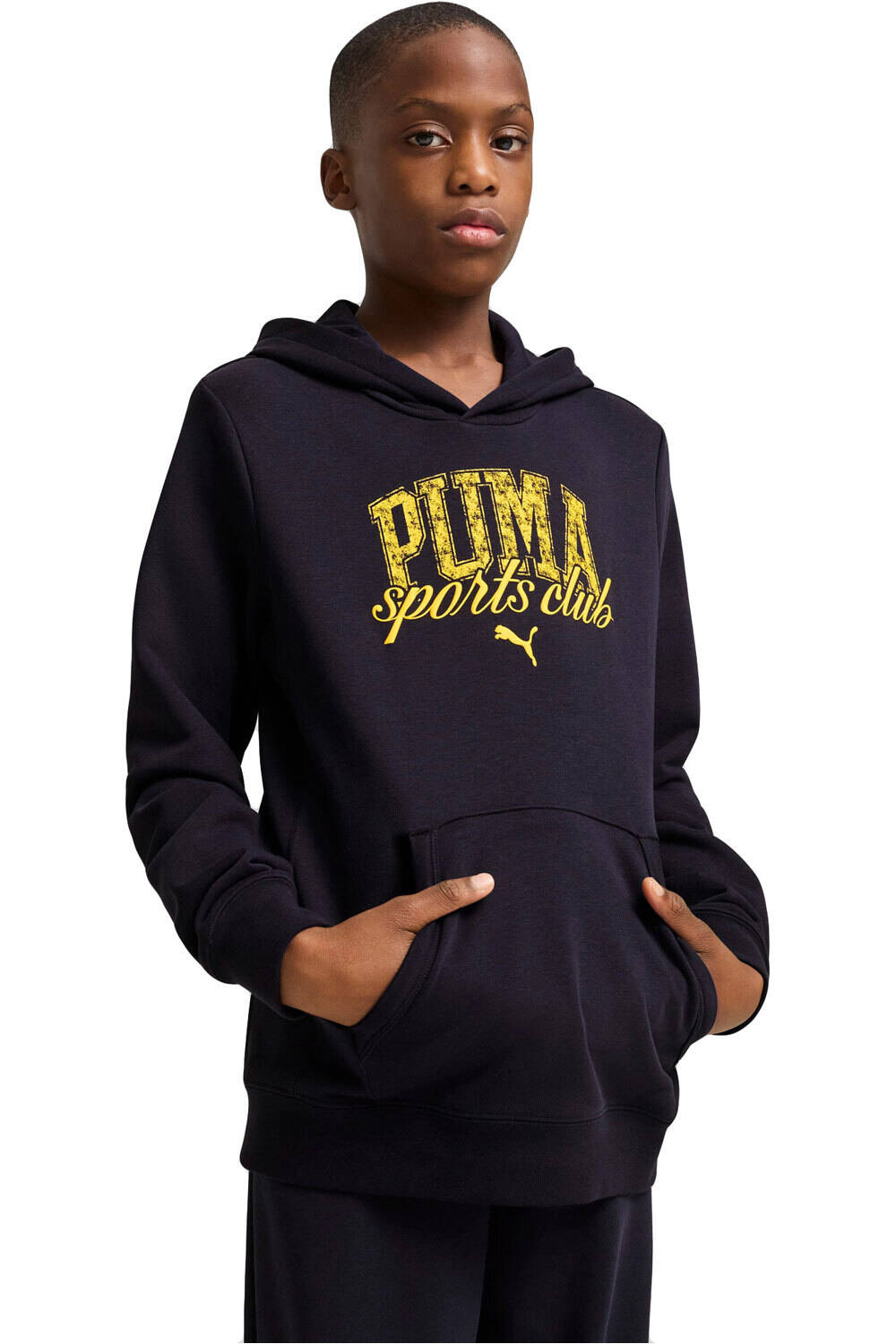 Puma sudadera niño PUMA CLASS Hoodie TR B vista frontal