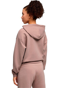 Puma sudaderas deportivas mujer W Cloudspun FZ Hoodi vista trasera