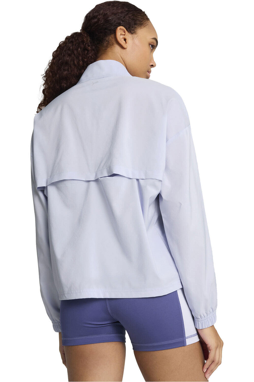 Puma sudaderas deportivas mujer W PUMA STRONG  WOVEN JACKET vista trasera