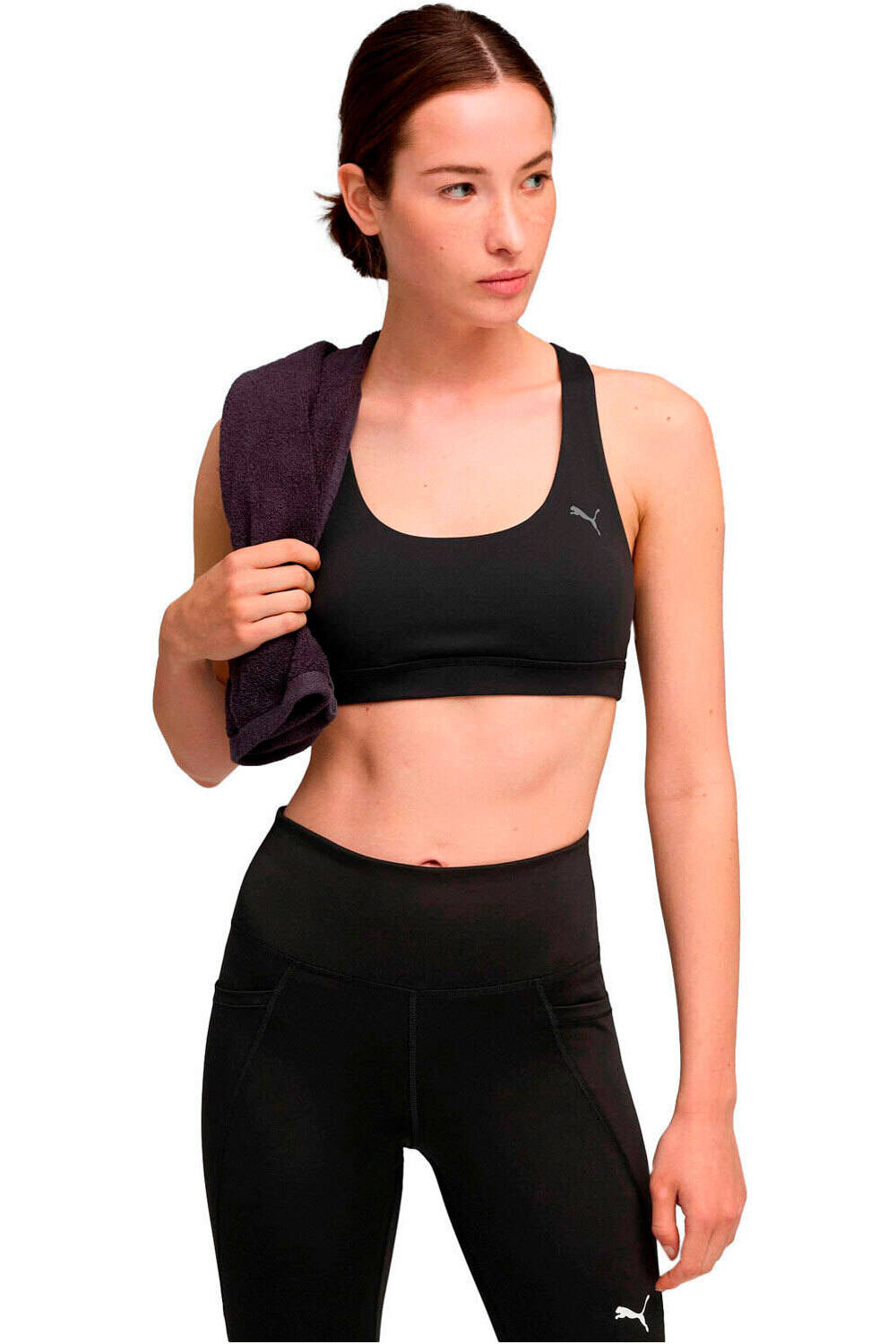 Puma sujetadores deportivos CLOUDSPUN BRA vista frontal