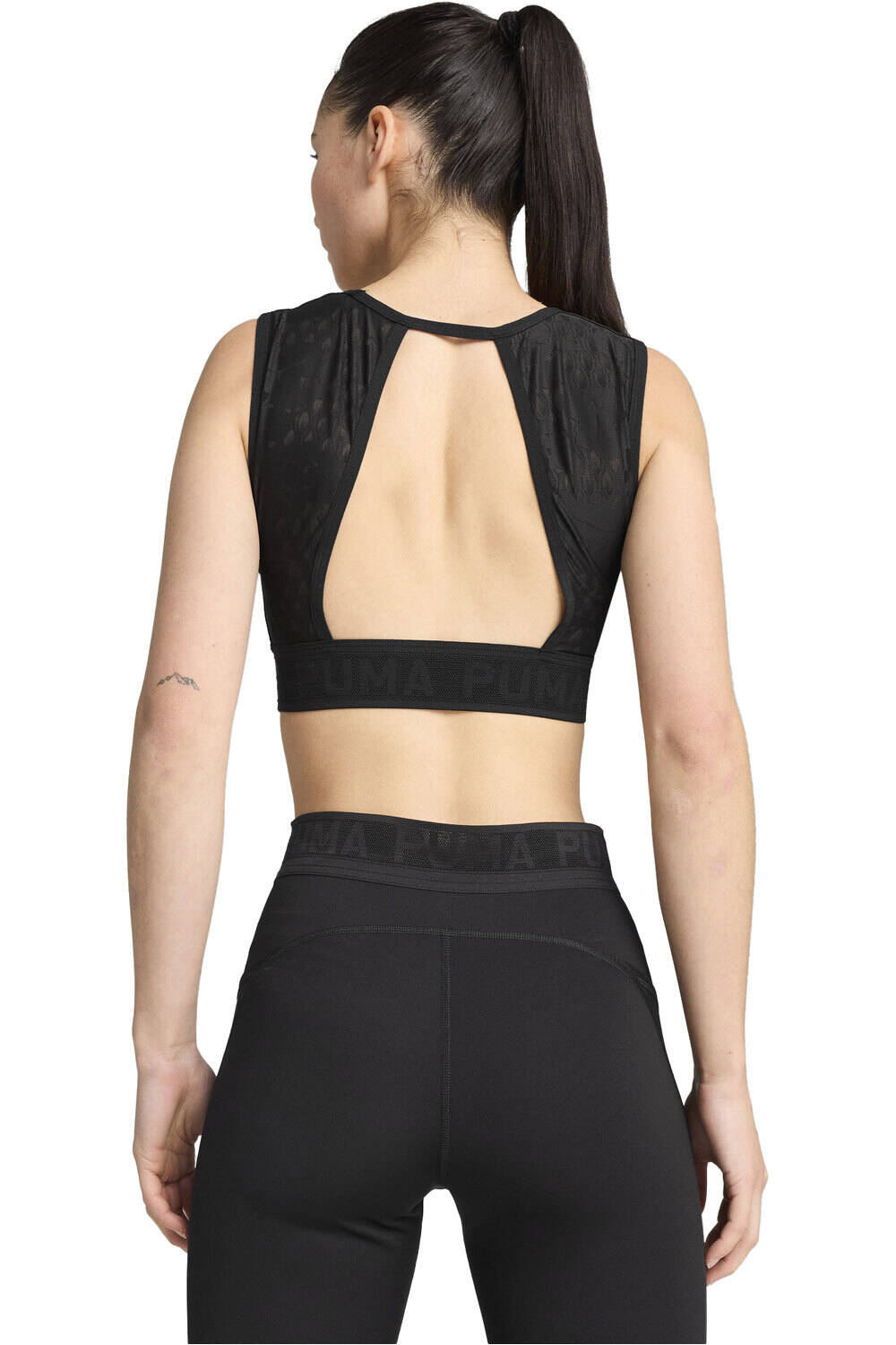 Puma sujetadores deportivos MOVE LACE BRA vista trasera