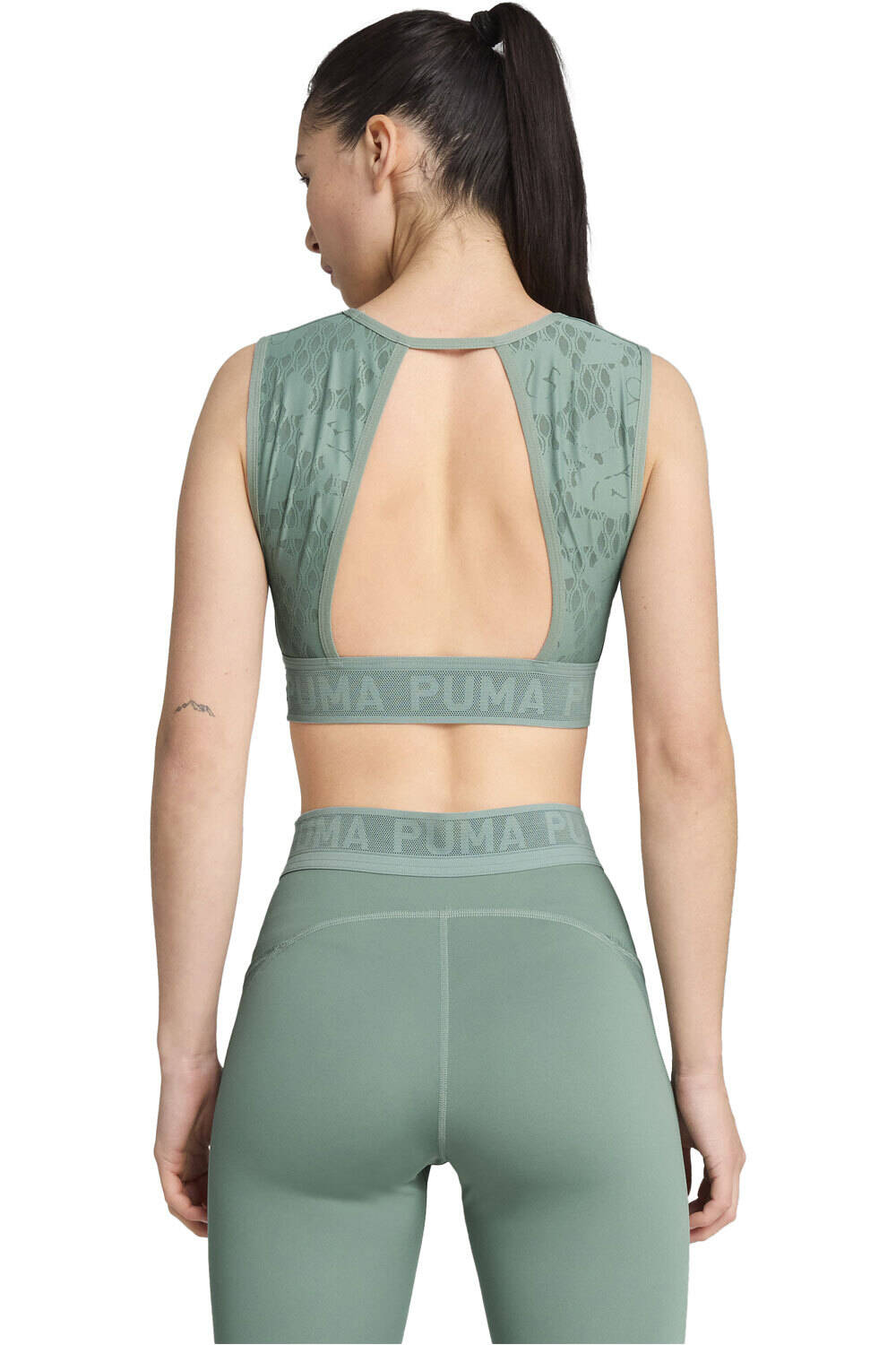Puma sujetadores deportivos MOVE LACE BRA vista trasera