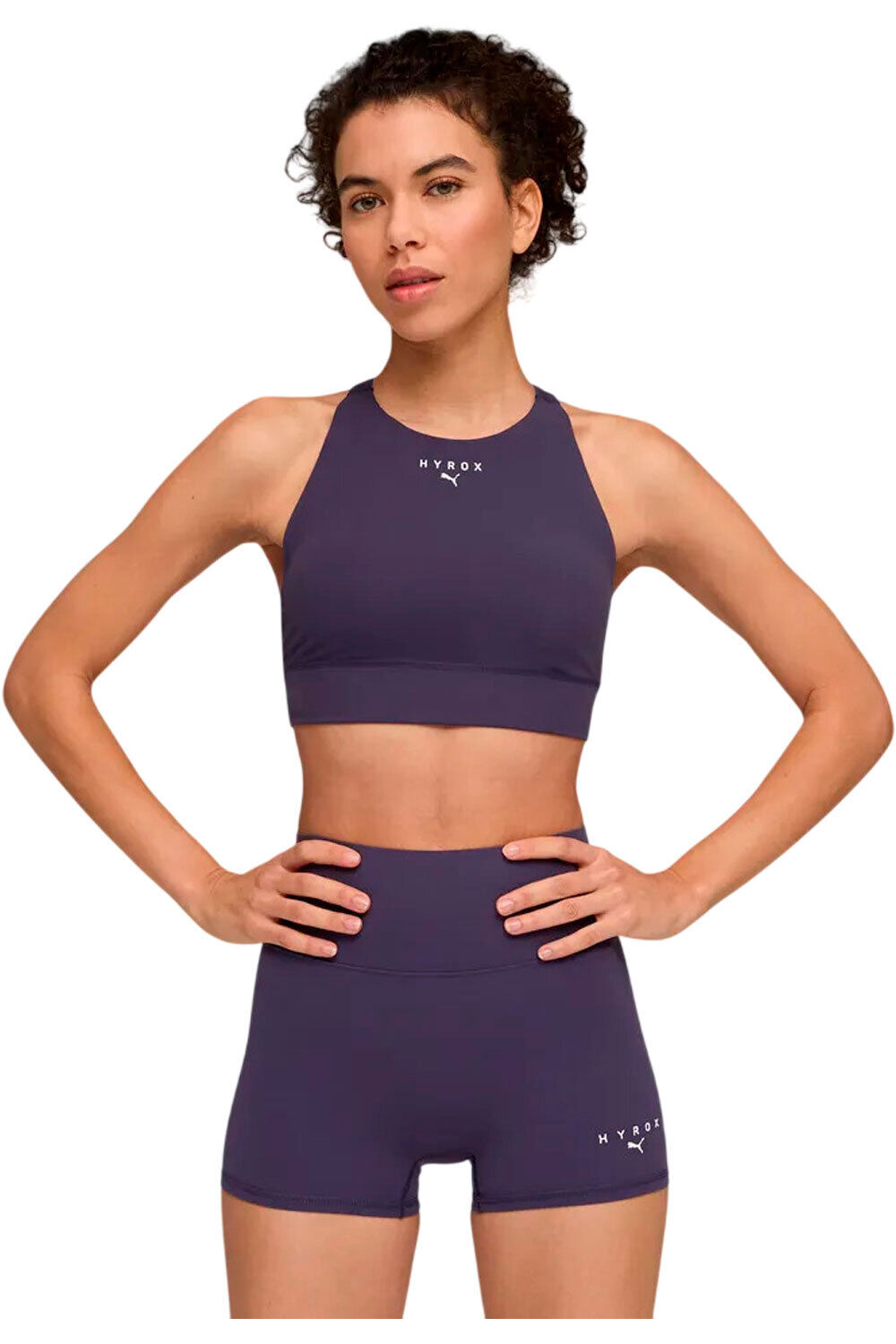 Puma sujetadores deportivos W PUMA X HYROX SHAPE vista frontal