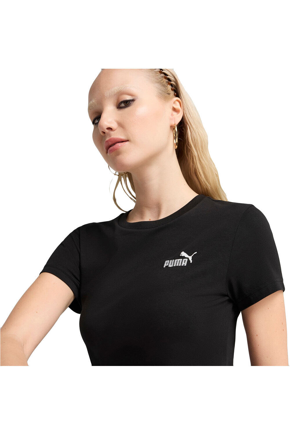 Puma vestidos mujer ESS Small No. 1 Logo Slim Dress vista detalle