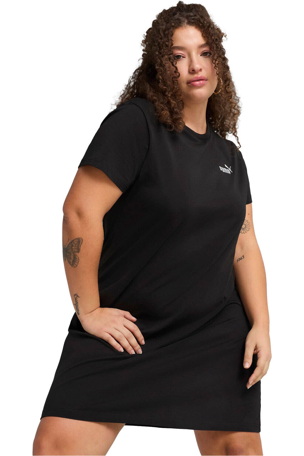 Puma vestidos mujer ESS Small No. 1 Logo Slim Dress vista frontal