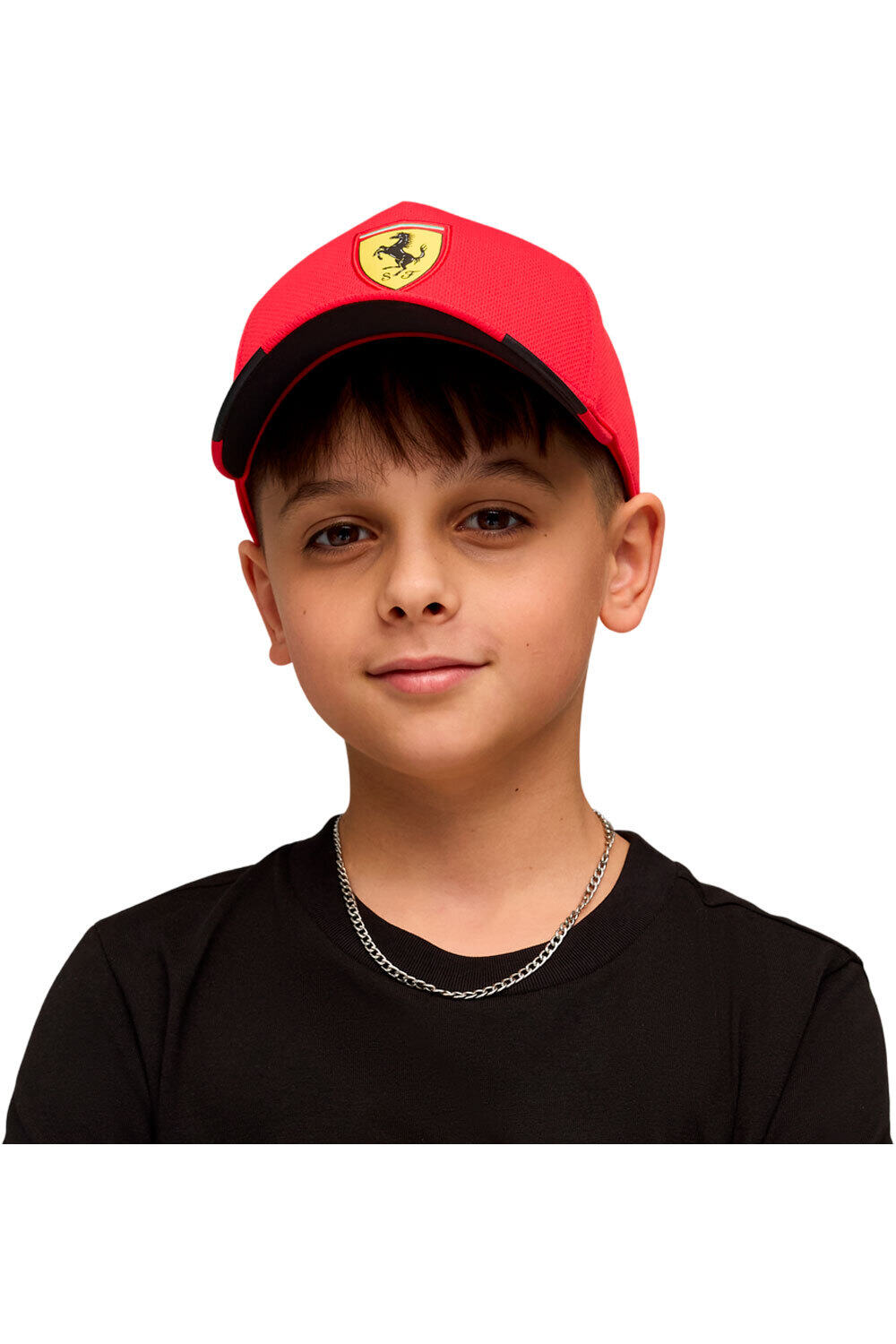 Puma visera niño FERRARI BB Cap Jr. vista frontal