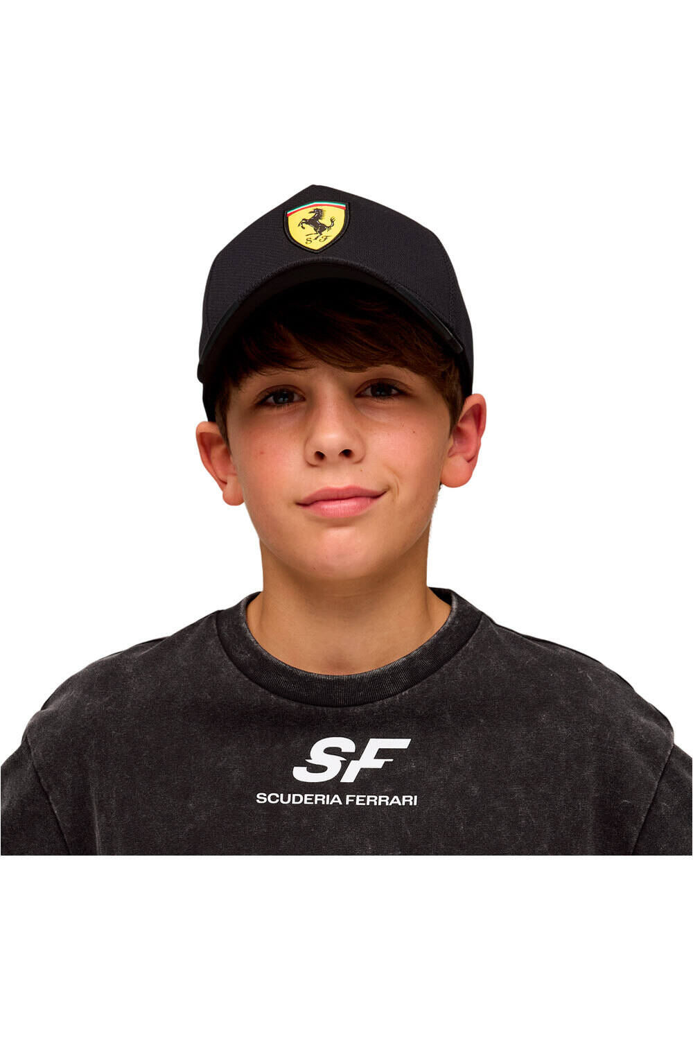 Puma visera niño FERRARI BB Cap Jr. vista frontal