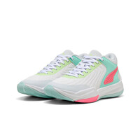 Puma zapatilla baloncesto niños COURT PRO 2 JR BLVE lateral interior