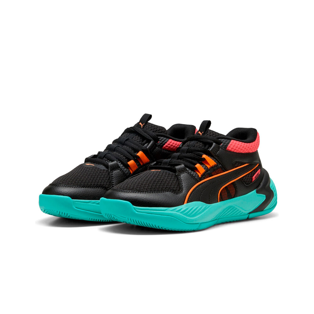 Puma zapatilla baloncesto niños UPROAR JR NEVE lateral interior