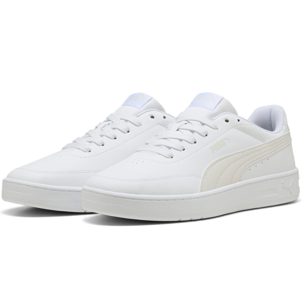 Puma zapatilla moda hombre Court Classic Clean lateral interior