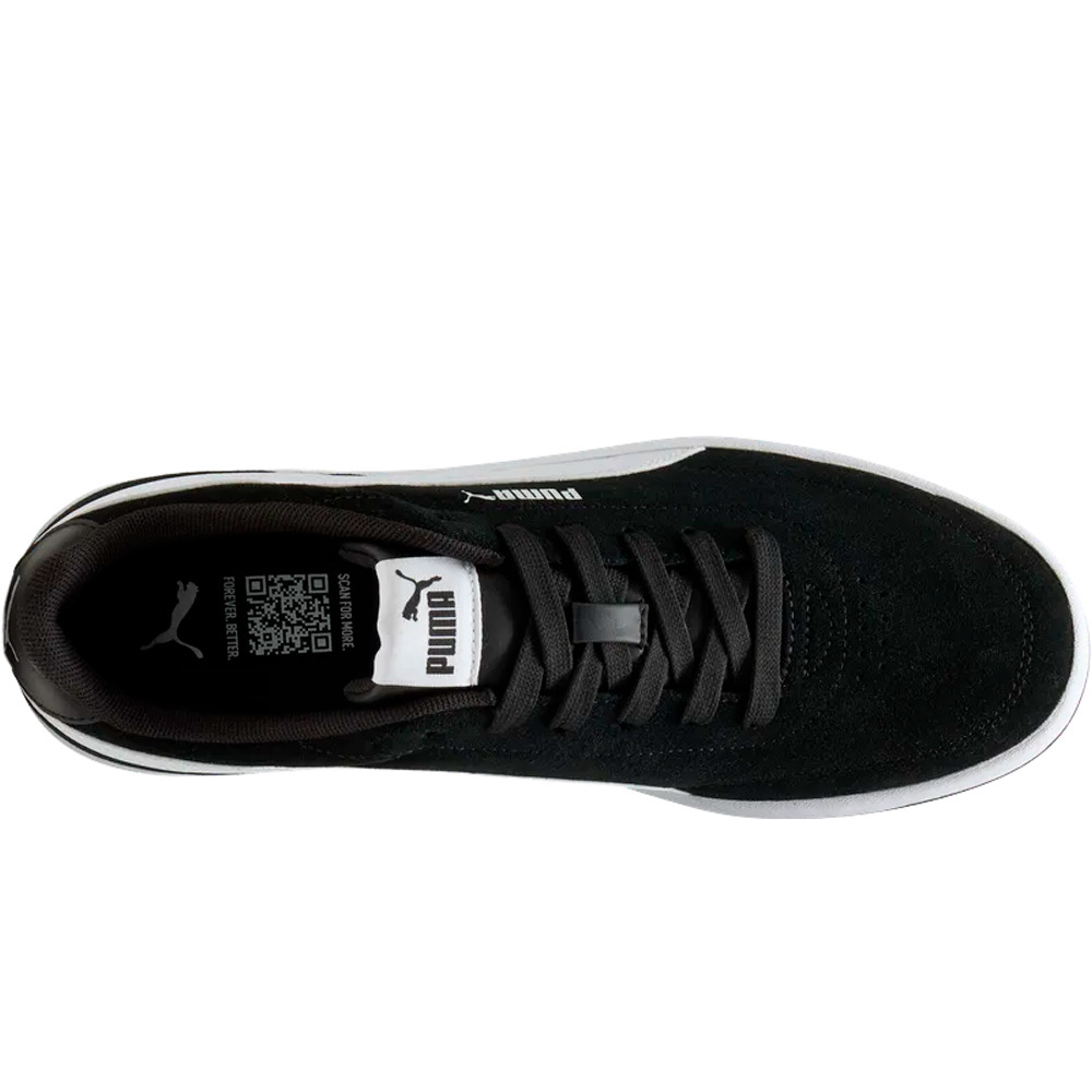 Puma zapatilla moda hombre Court Classic Clean vista superior