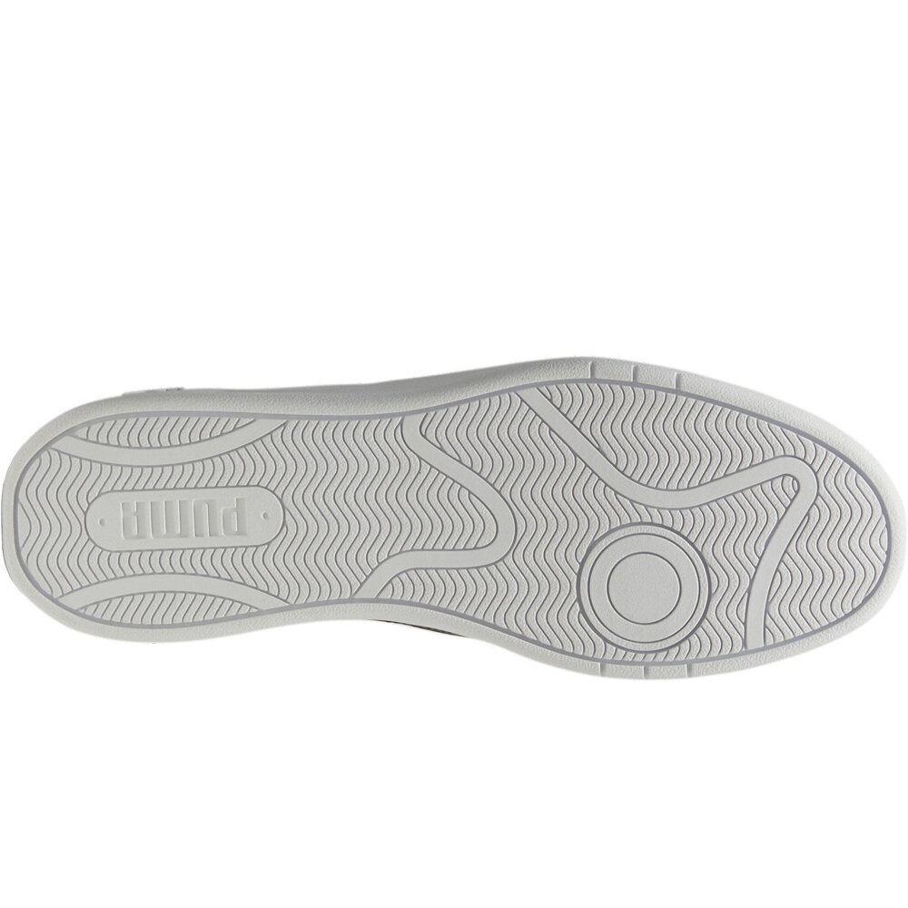 Puma zapatilla moda hombre Court Classic Clean vista trasera