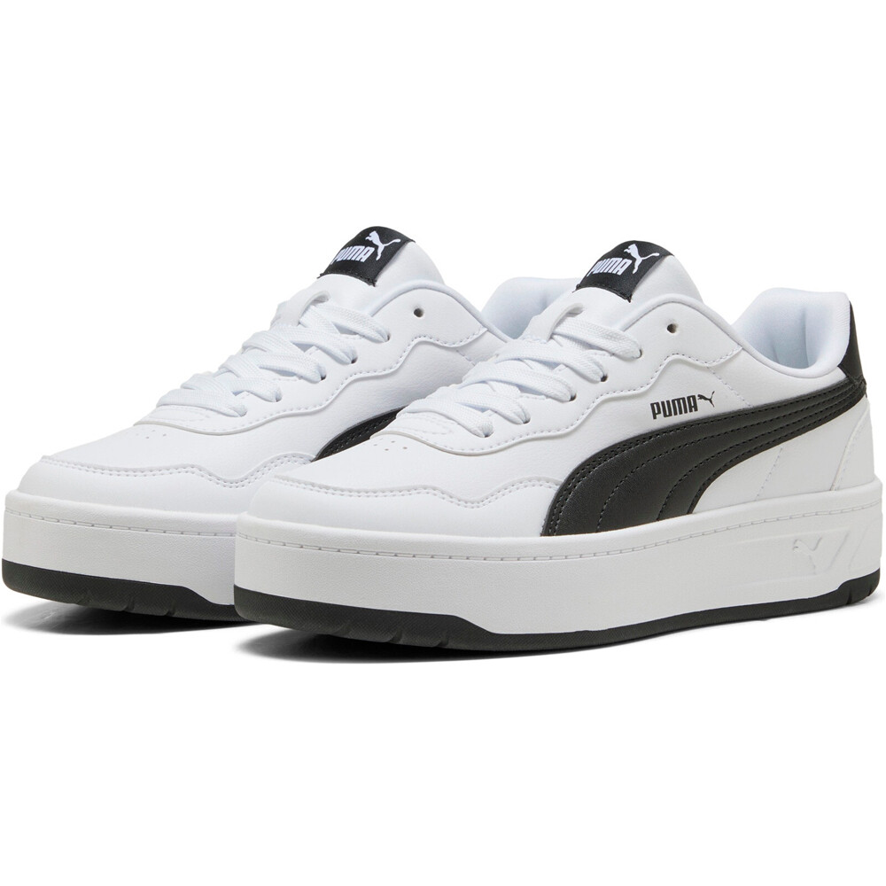 Puma zapatilla moda mujer Court Lally Skye lateral interior
