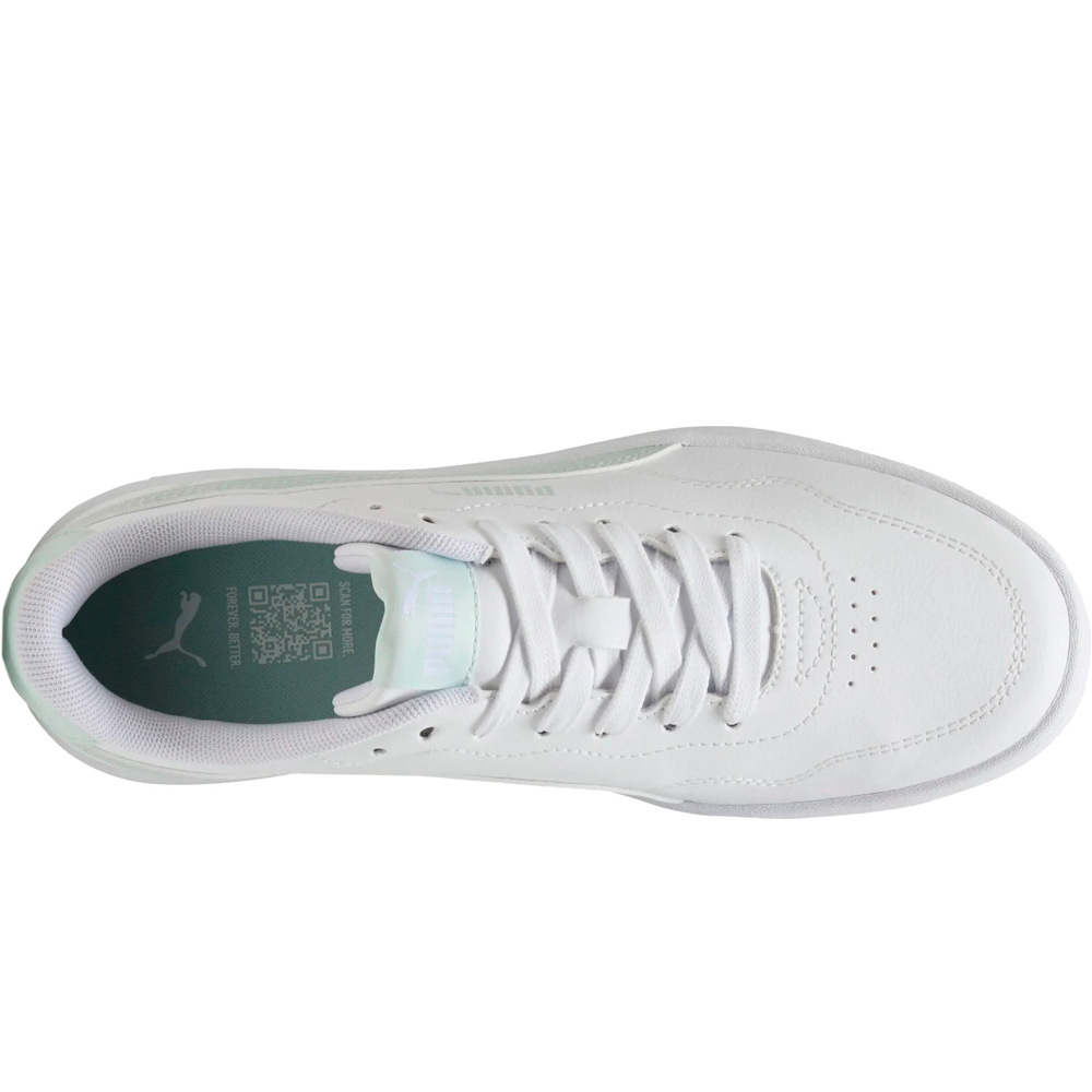 Puma zapatilla moda mujer Court Lally vista superior