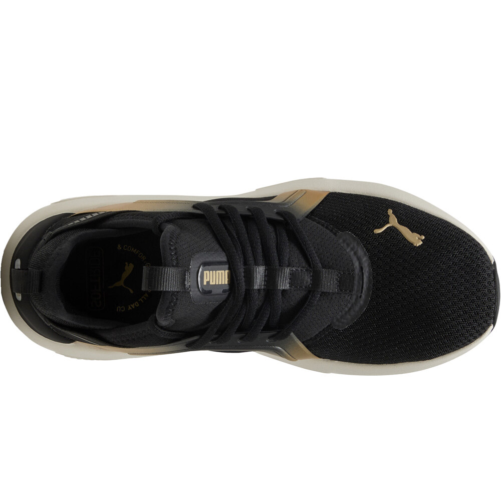 Puma zapatilla moda mujer Softride Enzo 5 Metallic Wn's vista superior