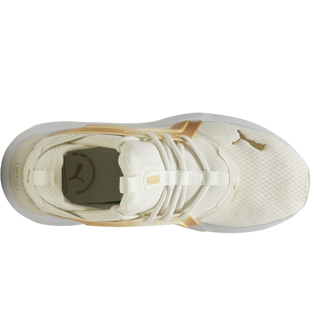 Puma zapatilla moda mujer Softride Enzo 5 Metallic Wn's vista superior