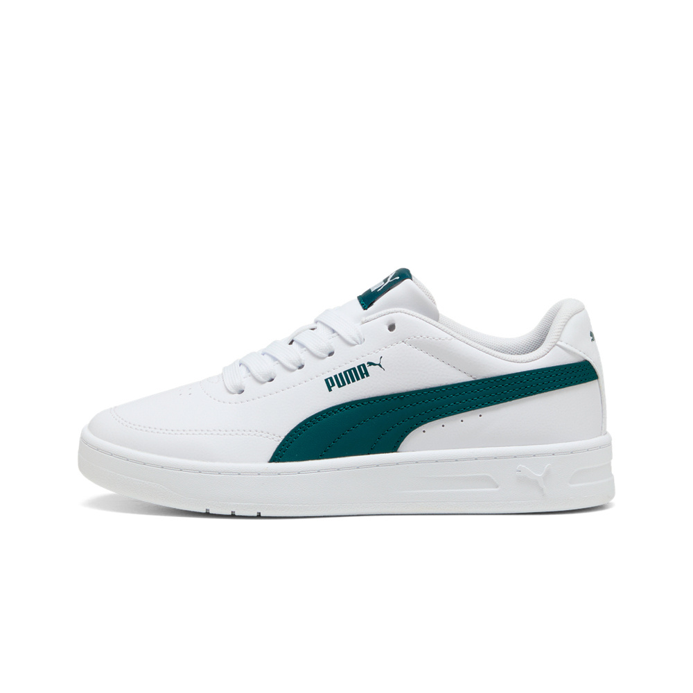 Puma zapatilla moda niño Court Classic Clean lateral exterior