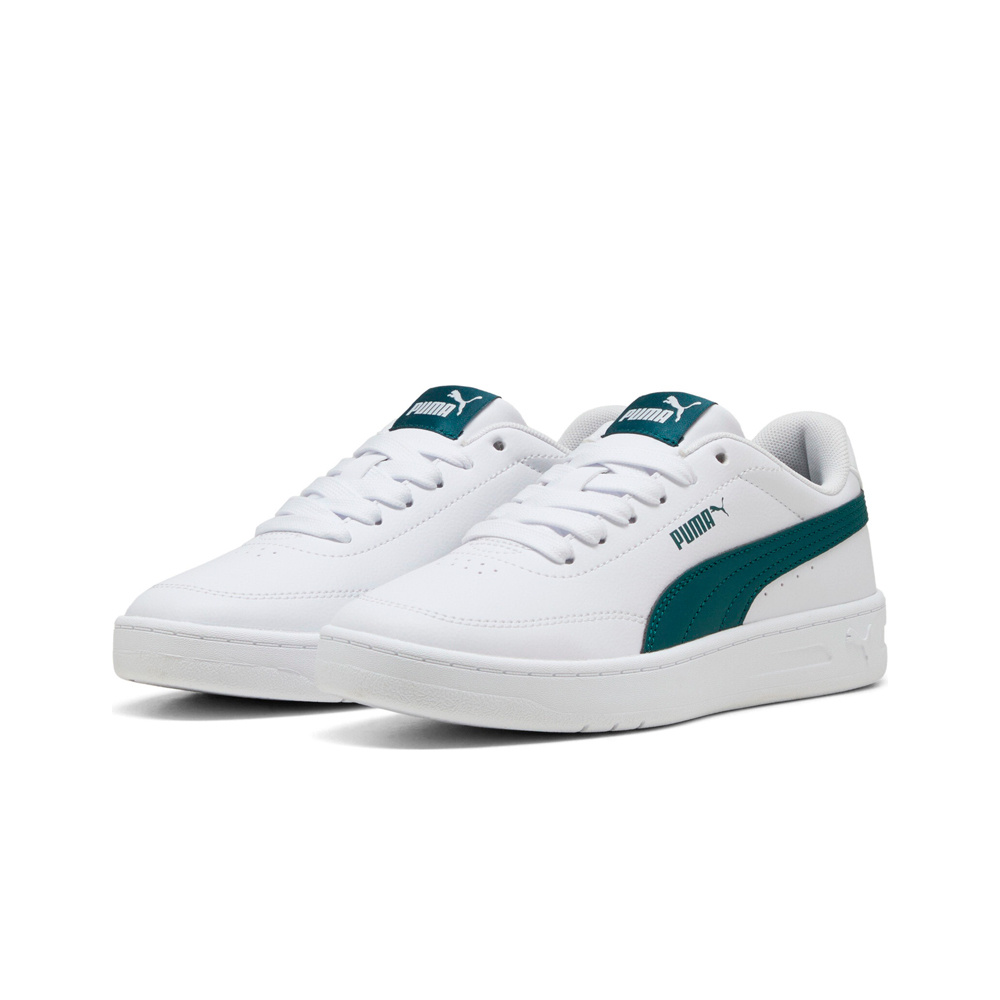 Puma zapatilla moda niño Court Classic Clean lateral interior